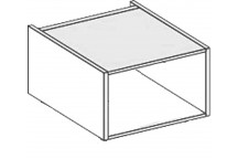 600 Bridging Wall Unit JHC Procab Kitchen Carcass White