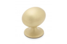 (HAN2F)FF13100 (33mm) Satin Brass Oval Knob