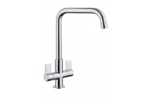 Aquaquad Dual Lever Tap - Chrome