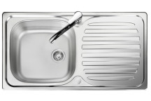 Linear 1 Bowl 1 Drainer 1 Taphole Reversible 860*435 Sink (No Waste)