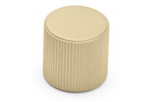 (HAN99F) FF13730 (30mm) Linea Satin Brass Knob (SOLID BRASS CORE)!!!!