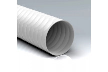 666 (6m x 152mm) Round Flexi Hose (White)