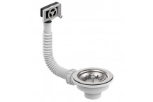 WAST09 Basket Strainer Waste Kit (Chrome)