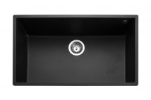 Oridian Undermount Single Bowl 760x440 Sink - CHARCOAL c/w waste