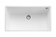 Oridian Undermount Single Bowl 760x440 Sink - ARCTIC WHITE c/w waste