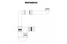 <WSPARE28> P-trap (Single Bowl) WT53