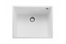 Oridian Undermount Single Bowl 540x440 Sink - ARCTIC WHITE c/w waste