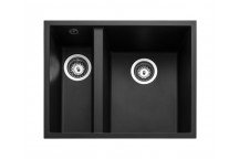 Oridian Undermount 1.5 Bowl 560x440 Sink - CHARCOAL c/w waste