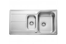 Aria 950x508 1.5 bowl S/S Satin Sink (no waste)