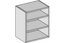 500 Wall Unit JHC Procab Kitchen Carcass Grey Linen