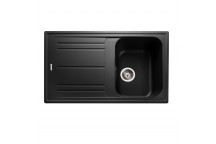NOVA 860x500 1.0B Sink Black c/w waste kit