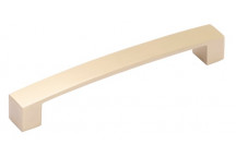 (HAN52D) FF47760 (177mm) Satin Brass Block D Handle