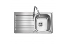 Atlanta 1 Bowl Reversible Compact 860x500 Sink (No Waste)