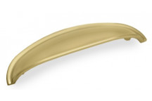 (HAN2D) FF12100 (124mm) Satin Brass Camden Cup Handle