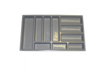 800mm Grey Cutlery Insert to suit 45cm Blum Tandembox