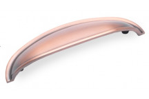 (HAN3D) FF12100 (124mm) Ant. Copper Camden Cup Handle