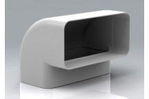 612 Flat Vertical Bend (White)