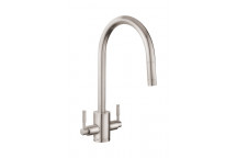 Aquatrend Pull Out Tap Brushed Finish
