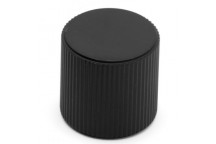 (HAN99E) FF13730 (30mm) Linea Black Knob (SOLID BRASS CORE)!!!!