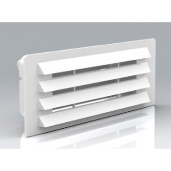 616 Rectangular Grill Vent (White)