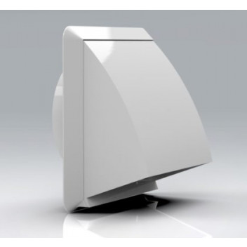 102 Round Back Cowled Vent (White)