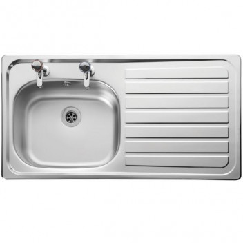 * (0.9HE) Inset 1 Bowl 2 Taphole RHD 950*508 (No Waste)