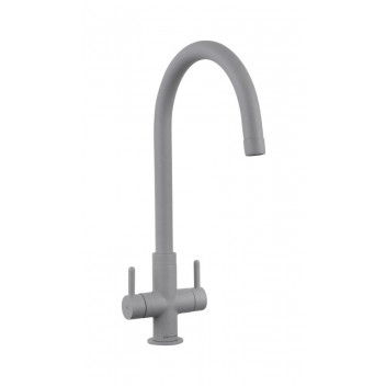 Igneous Dual Lever Tap - Dove Grey