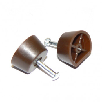 Shelf Support Brown c/w Pin