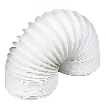 366 (6m) Round Flexi Hose (White)