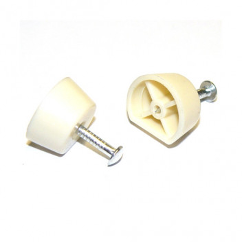 Shelf Support Cream c/w Pin