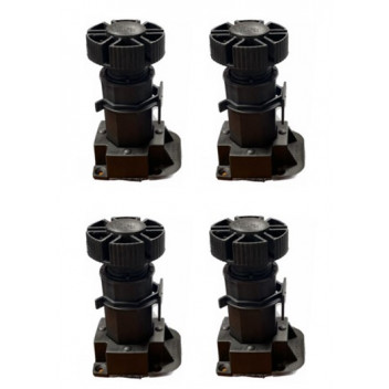Round Tower STUMPY CHUNKY BEDROOM Adjustable Feet ScrewOn (SET OF 4)