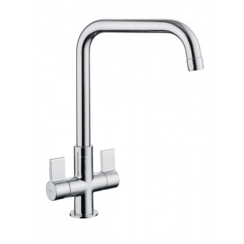 Aquaquad Dual Lever Tap - Chrome