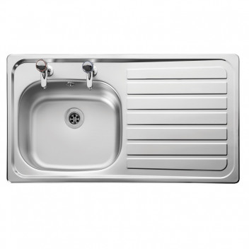 (0.6mm) Shallow Lexin 1 Bowl 1 Taphole Reversible 950*508 (No Waste)