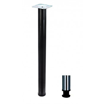 710mm Table Leg Black