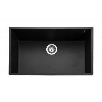 Oridian Undermount Single Bowl 760x440 Sink - CHARCOAL c/w waste