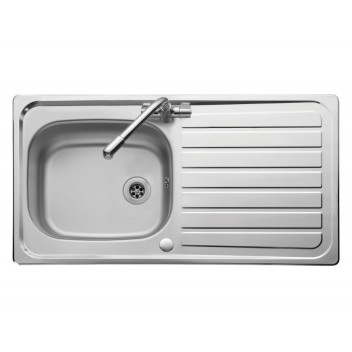 (0.9HE) Inset 1 Bowl 1 Taphole Reversible 950*508 (No Waste)