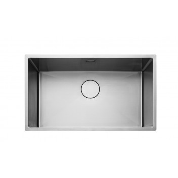 KUBE 70 Undermount / Inset Square Bowl 700x400x200 c/w waste kit