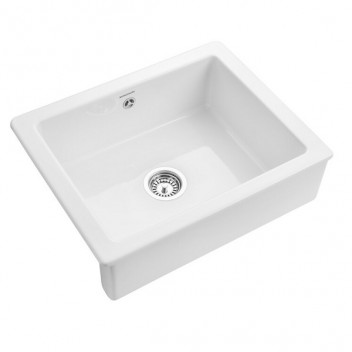 Hartland INSET 1 bowl ceramic sink 622*494*170 (waste included)