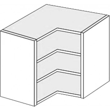 650 Corner-L Wall Unit JHC Procab Kitchen Carcass White