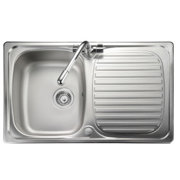 Linear 1 Bowl 1 Drainer 1 Taphole Reversible 800*508 Sink (No Waste)
