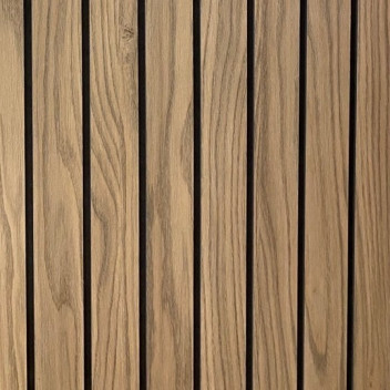 2440 x 1220 x 18mm Roble Cooper GROOVED Black Core MDF