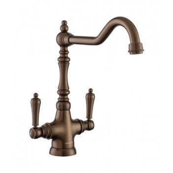 Waverley Dual Lever Tap - English Bronze
