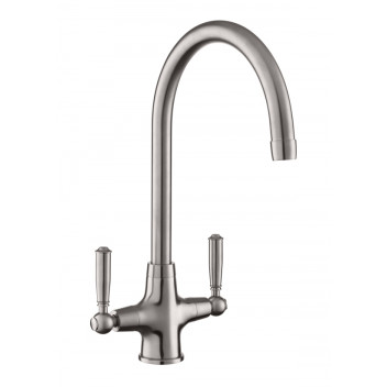 Aquaclassic Dual Lever tap Brushed