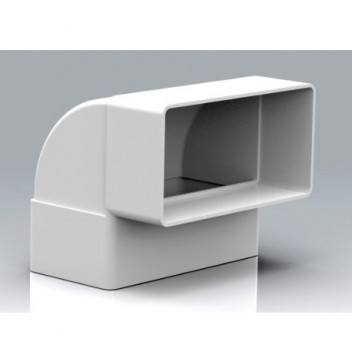 060 Flat Vertical Bend (White)